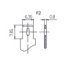 Аккумулятор MNB HRL1251W (12В 12Ач)