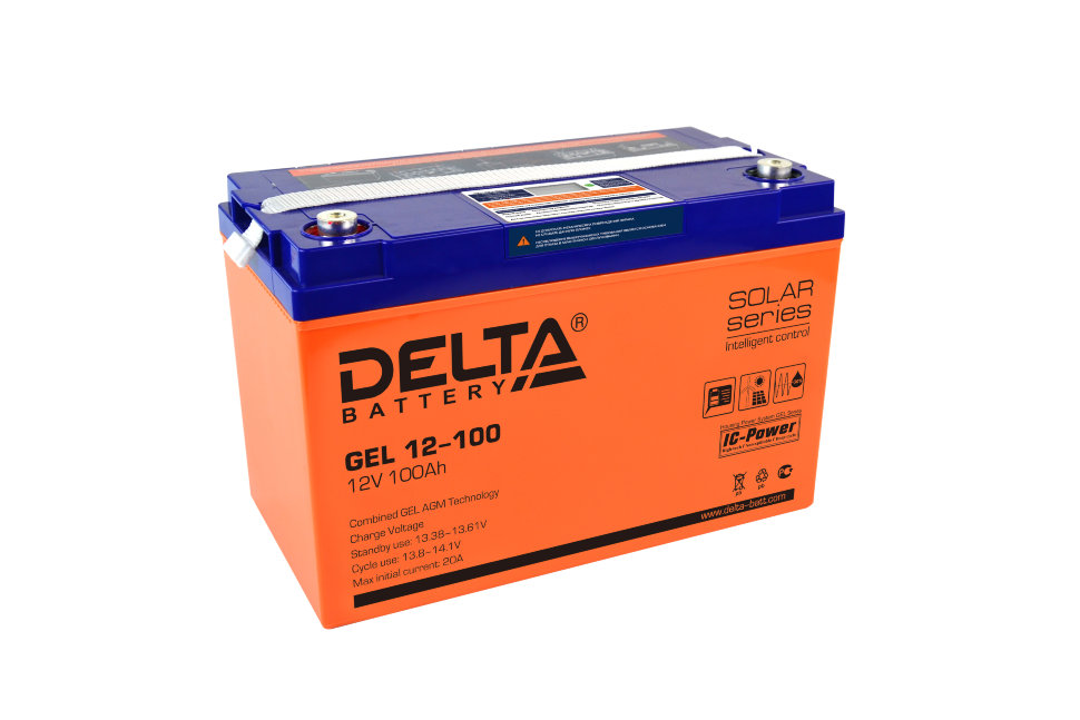 Купить аккумулятор Delta GX 12-40 по цене 20 476 руб. . Отзывы .