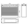 Аккумулятор MNB MR105-12FT (12В 105Ач)
