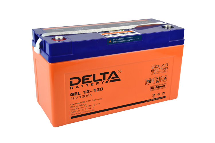 Аккумулятор Delta GEL 12-120
