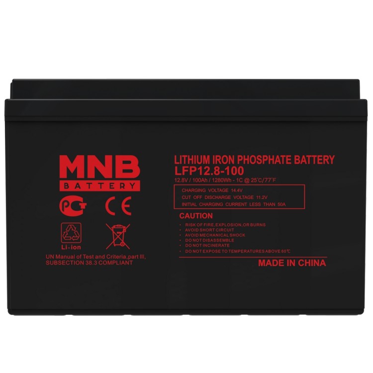Аккумулятор MNB LFP-12.8-100 (12.8В, 100 Ач, LiFePO4)