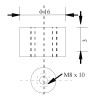 Аккумулятор MNB LFP-25.6-100 (25.6В, 100 Ач, LiFePO4)