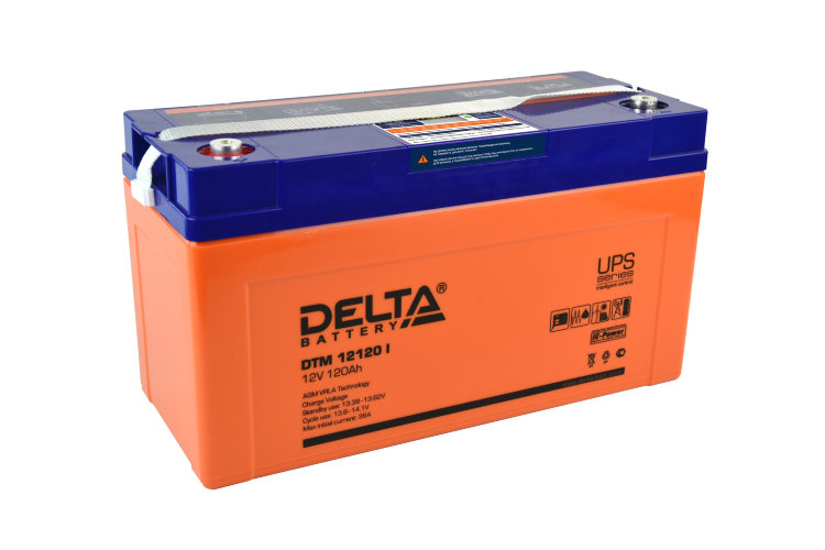 Аккумулятор Delta DTM 12120 I
