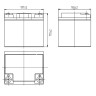 Аккумулятор MNB MNG 40-12 (12В 40Ач)