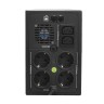 ИБП HIDEN EXPERT ULS2000E 2000ВА/1200Вт 4xSchuko+2хIEC C13 LED, USB