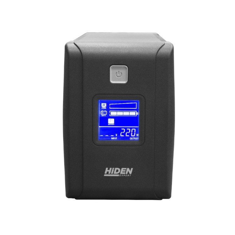 ИБП HIDEN EXPERT ULS600С 600ВА/360Вт 2xSchuko LCD, USB