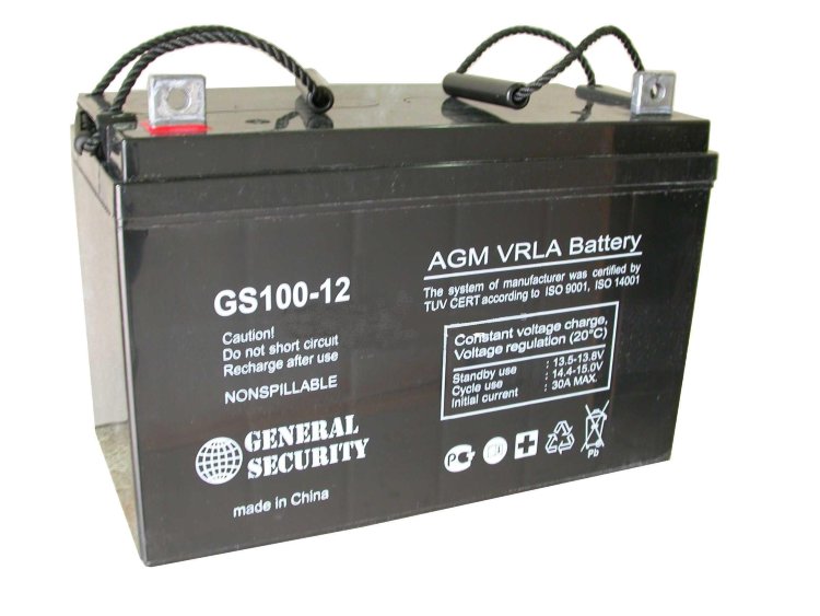 Аккумулятор General Security GS 12-100