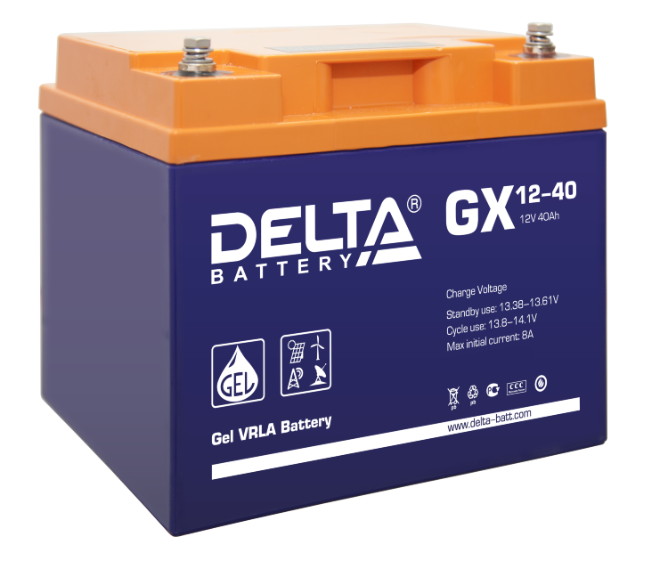 Аккумулятор Delta GX 12-40