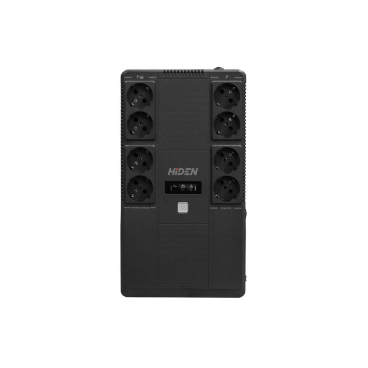 ИБП HIDEN EXPERT ULS1000EF 1000ВА/600Вт 8xSchuko LED, USB